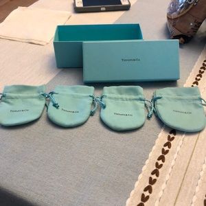 Tiffany & Co box and pouches